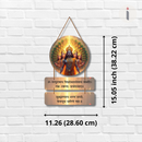 Om Tatpurushaya Vidmahe Wooden Wall Hanging