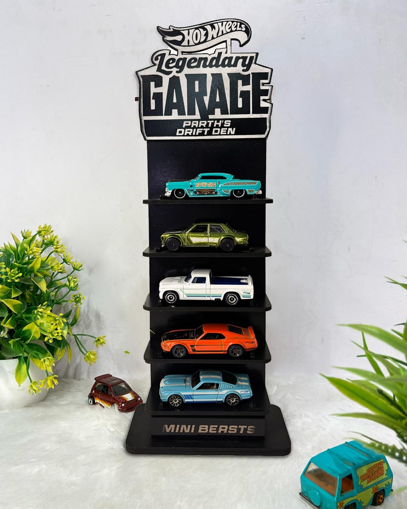 5-Story Wooden Display Garage for Diecast Cars - ICraft asia