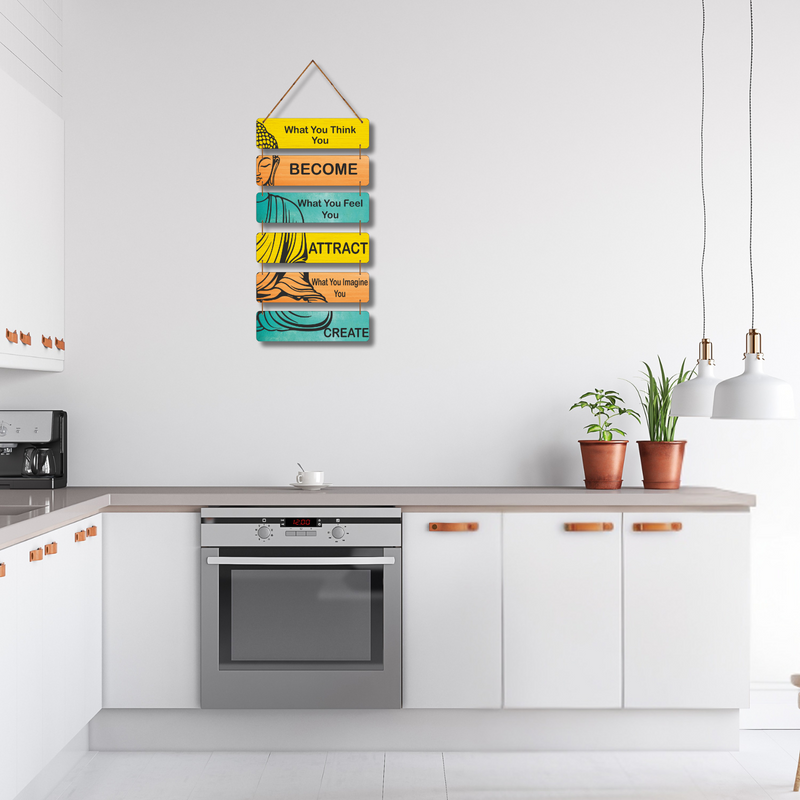 "Gautam Bhudda Quote" Wall Hanging