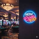Now Open Neon Light Sign
