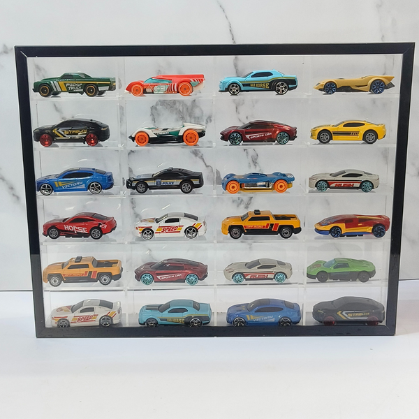 24-Car Hot Wheels Display Case