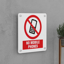 No Mobile Phones Sign
