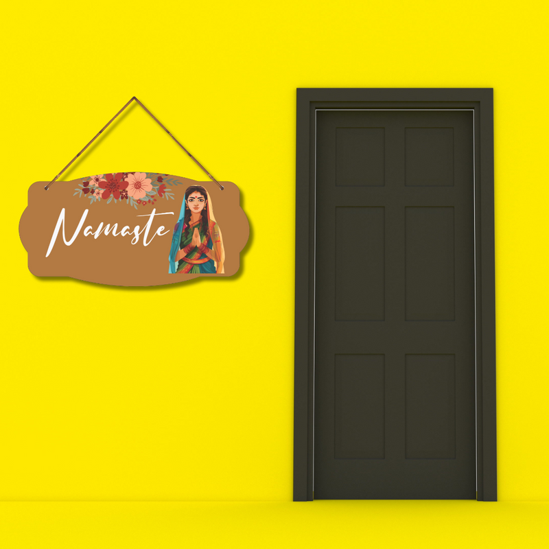 "Namaste" wall hanging