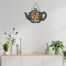 Wooden Teapot Wall Hanging