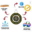 Shree Krishna ji Peacock Glory Wall Hanging - ICraft asia