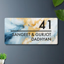 Futura (Resin Art) - Contemporary House Number/Name Sign - ICraft asia