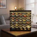 Premium Led Cross Display For Hotwheels, Mini GT, Match box ( 42 car storage )