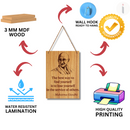 Mahatma Gandhi Quote Wall Hanging - ICraft asia