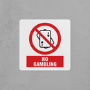 No Gambling Sign