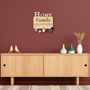 Home Family Wooden Wall Key Holder - ICraft asia