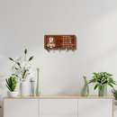 Wooden Buddha Key Holder with Sacred Mantras - ICraft asia