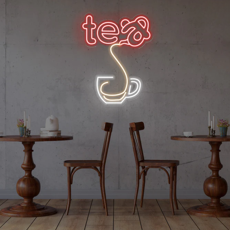 Tea Time Neon Sign