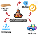 Lord Hanuman Mantra Wall Hanging - ICraft asia