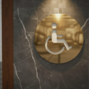 Handicap Restroom Sign