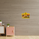 Home Sweet Home Family Theme Wooden Key Holder - ICraft asia