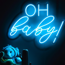 Oh Baby! Neon Sign