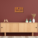 I Love You Mom & Dad Wooden Wall Key Holder - ICraft asia