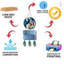 Radha Krishna Premmurti Wall Hanging - ICraft asia