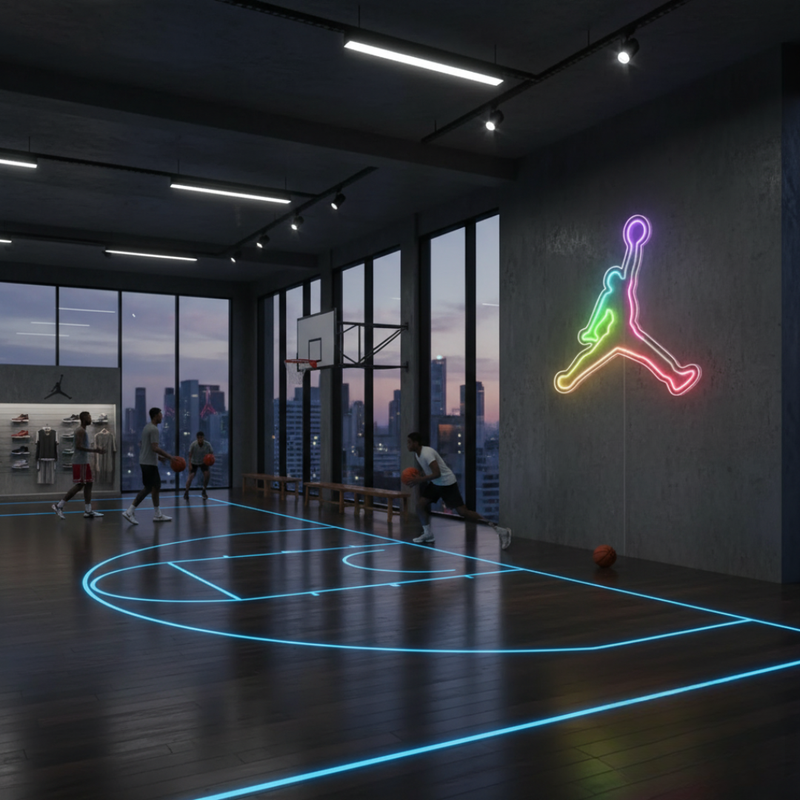 Jumpman Neon Sign