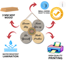 Floral Mandala Motivation Wall Hanging – Daily Inspiration for a Positive Mindset - ICraft asia