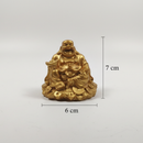Laughing Golden Buddha Idol