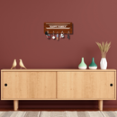 Happy Family Wooden Wall Key Holder - ICraft asia
