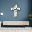 Psalm 23:3 – He Restores My Soul Cross Wall Hanging - ICraft asia