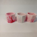 Minimal Geometric Tealight Holder Set