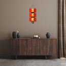 "Warli Art " Wooden Wall Hanging - ICraft asia