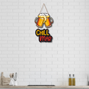 Chill Mar Wooden Wall Hanging