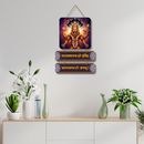 Lord Narasimha Wooden Wall Hanging
