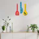 Bird Art Decorative Wooden Spoons Wall Hanging
