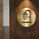Shower Room Sign