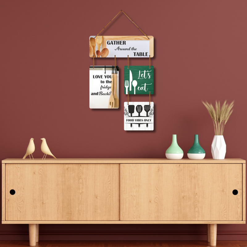 Gather & Feast Kitchen Wall Hanging