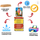 Shree Dattatreya Bhajan Wall Hanging - ICraft asia