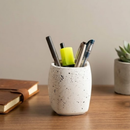 Modern Speckled Toothbrush Holder