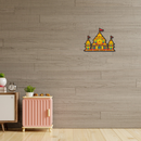 Colorful Temple Wooden Key Holder