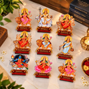 9 Navdurga Premium MDF Standee Set