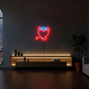 Angel Devil Neon Light