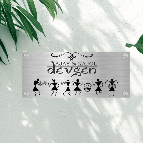 Warli - Stainless Steel Name Plate