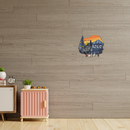 Motorcycle Adventure Wooden Key Holder