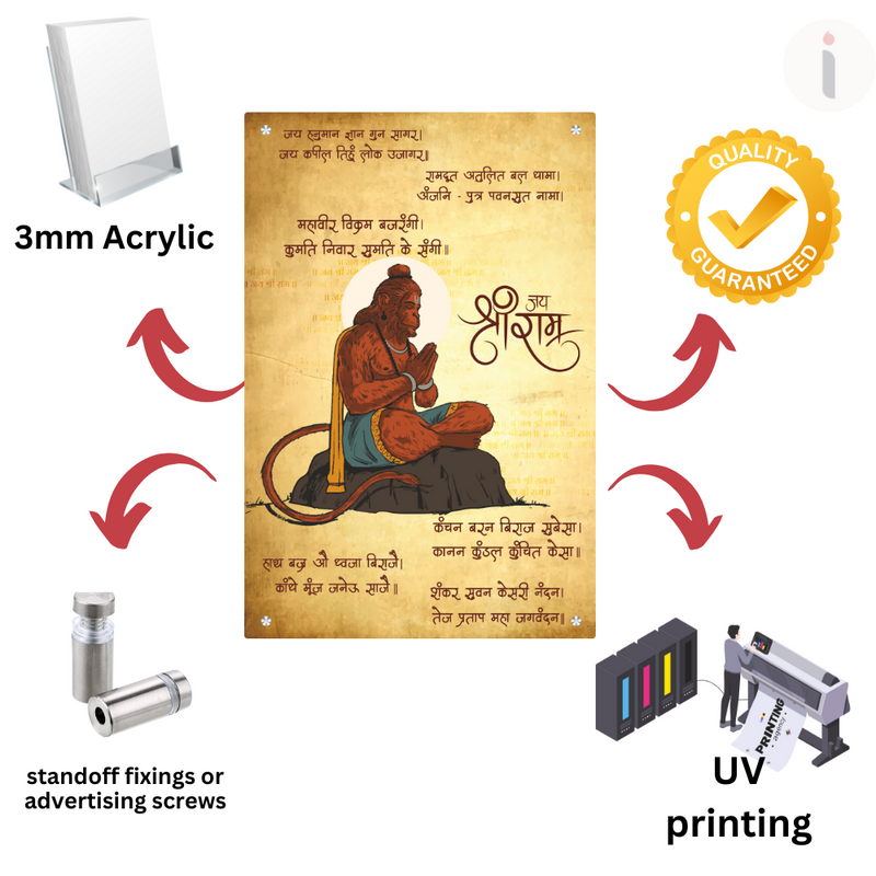 Jay Shree Ram Wall Frame - ICraft asia