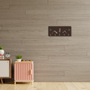 Yoga Postures Wooden Key Holder