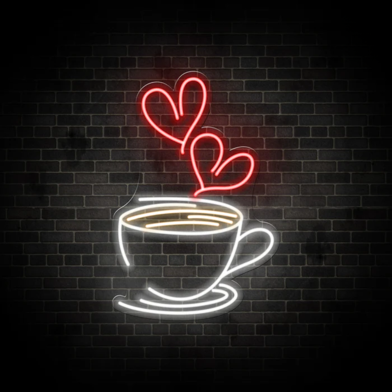 Coffee Love Neon Sign