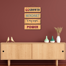 Power of a Growth Mindset Wall Hanging