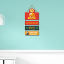 Buddha Wooden Wall Hanging