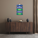 "Yoga in journey"  wall hanging - ICraft asia