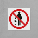 Do Not Litter Sign