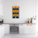 "Hare Krishna-Hare Rama " Maha Mantra Wall Hanging - ICraft asia