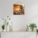 Explore, Dream & Discover – Space Adventure Wall Hanging